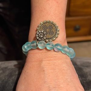 NWT up cycle Louis Vuitton bracelet
